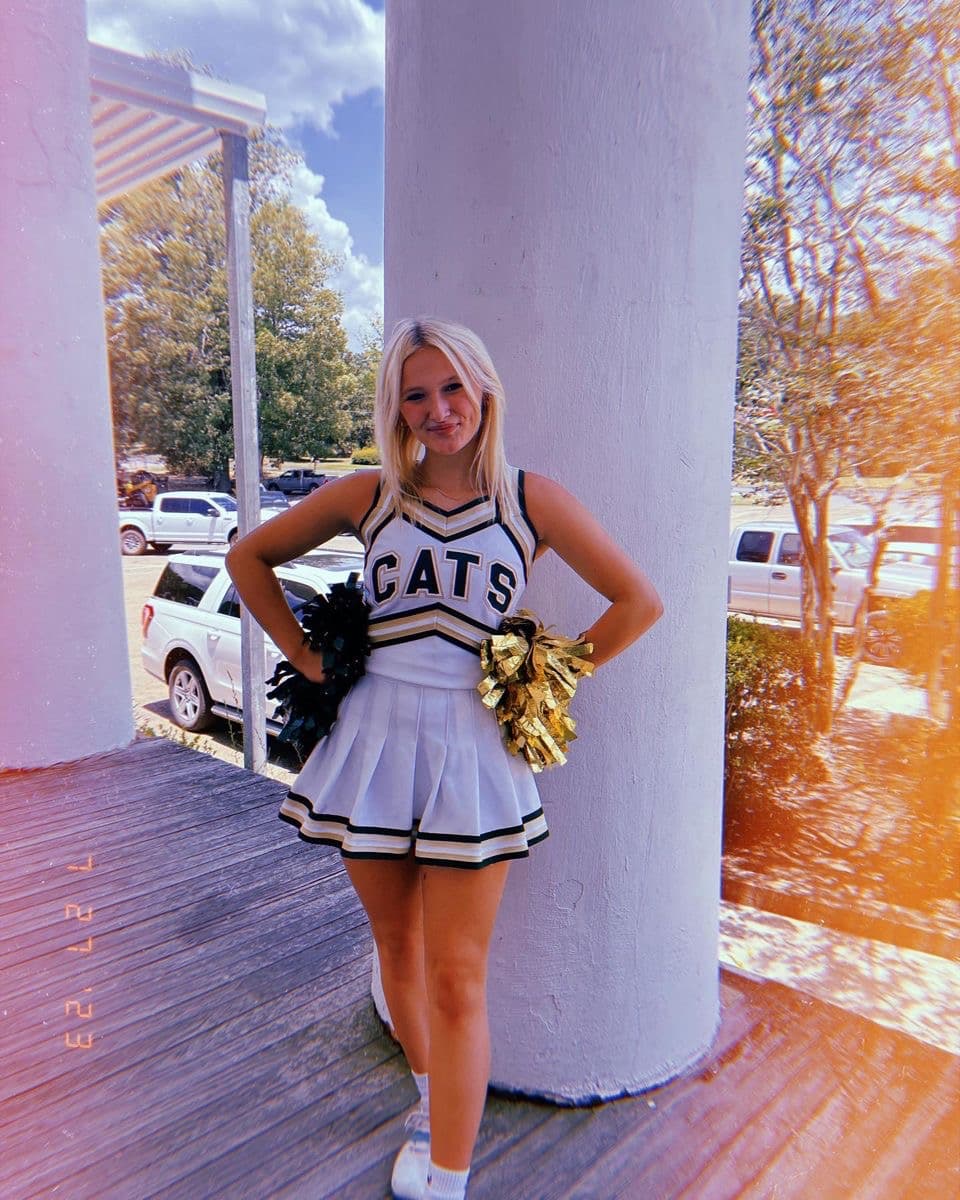 Lena the cheerleader