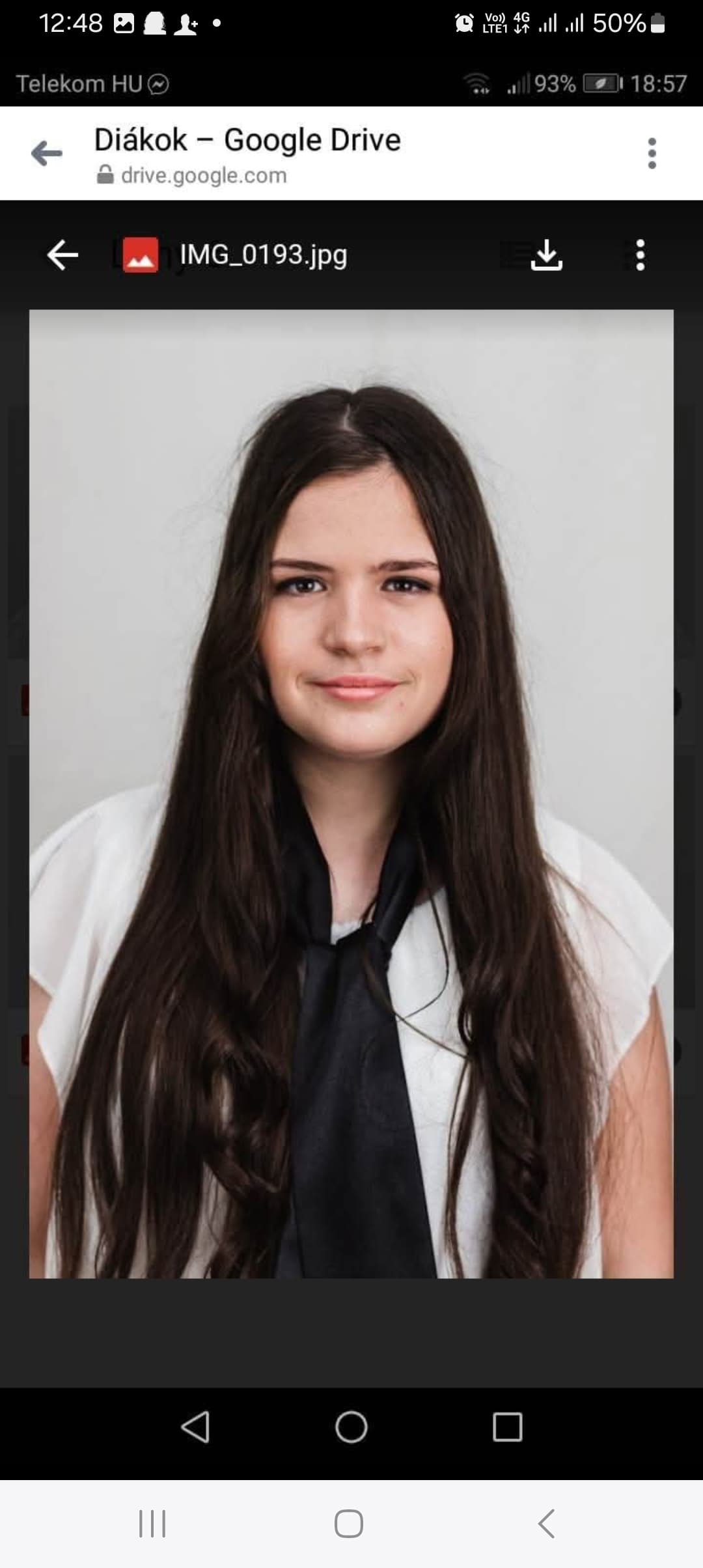 Nő diák